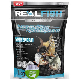 Прикормка Real Fish УНИВЕРСАЛ ЖАРЕННАЯ КОНОПЛЯ