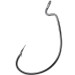 Крючок офсетный OWNER Wide Gap Plus №2/0 6шт Black Cutting point