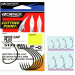 Крючок офсетный OWNER Wide Gap Plus №2/0 6шт Black Cutting point