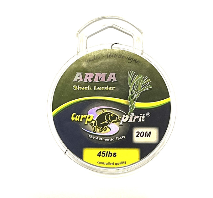 Поводочный материал FOX Arma Carp Spirit 20m 35lb Dark Green