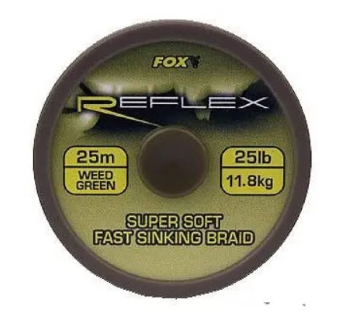 Поводочный материал FOX Reflex Braid 25m 25lb