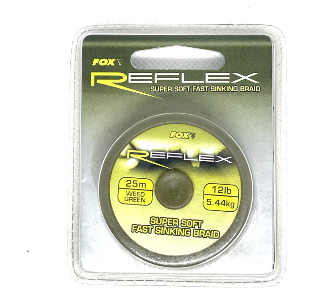 Поводочный материал FOX Reflex Braid 25m 25lb