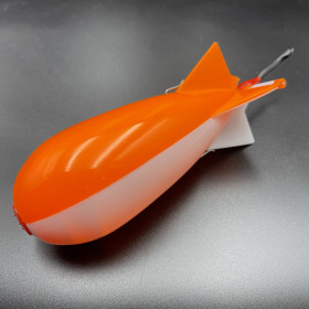 Ракета для прикормки Spomb M бело-оранжевый
