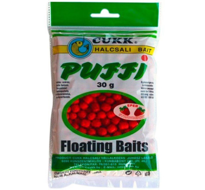 Тісто Puffi Cukk 30g КЛУБНИКА midi