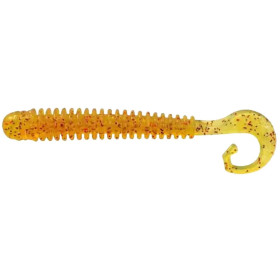 Силикон Reins G-Tail Saturn 3.5" 566 Motor Oil Red Flake (12шт/уп)