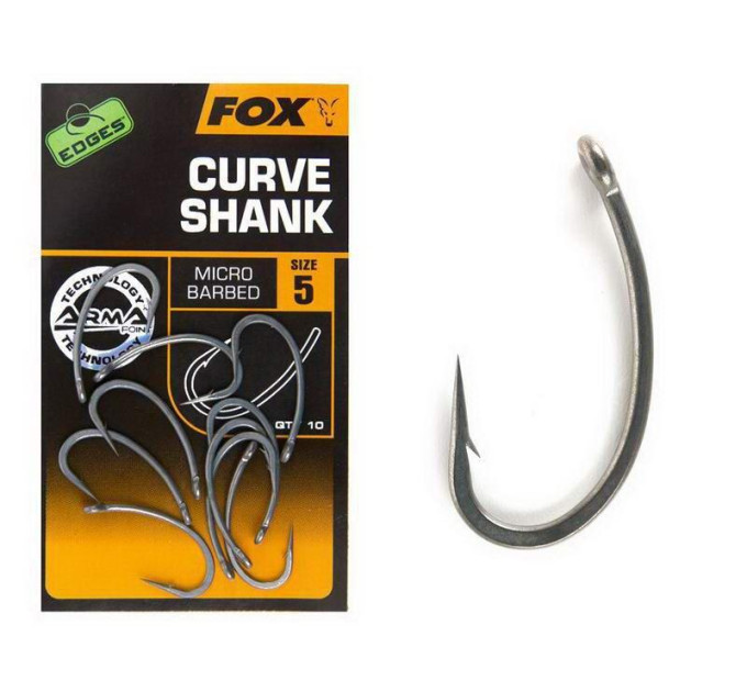 Крючок FOX Edges Armapoint Curve Shank №4