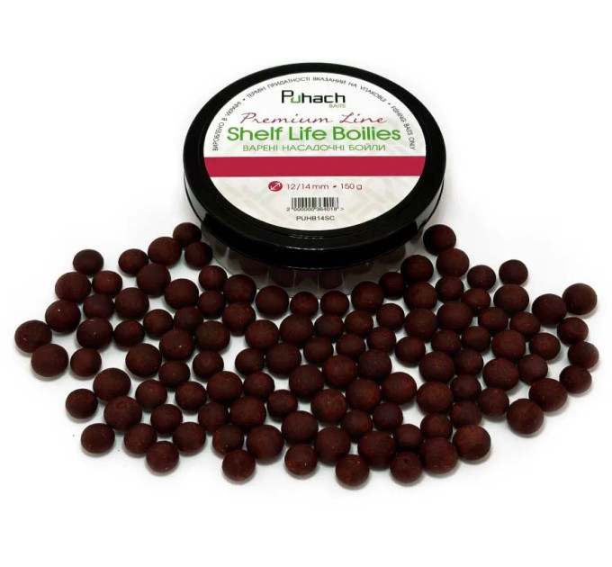 Puhach Baits Premium Line Shelf Life Boilies 12/14 mm - Krill