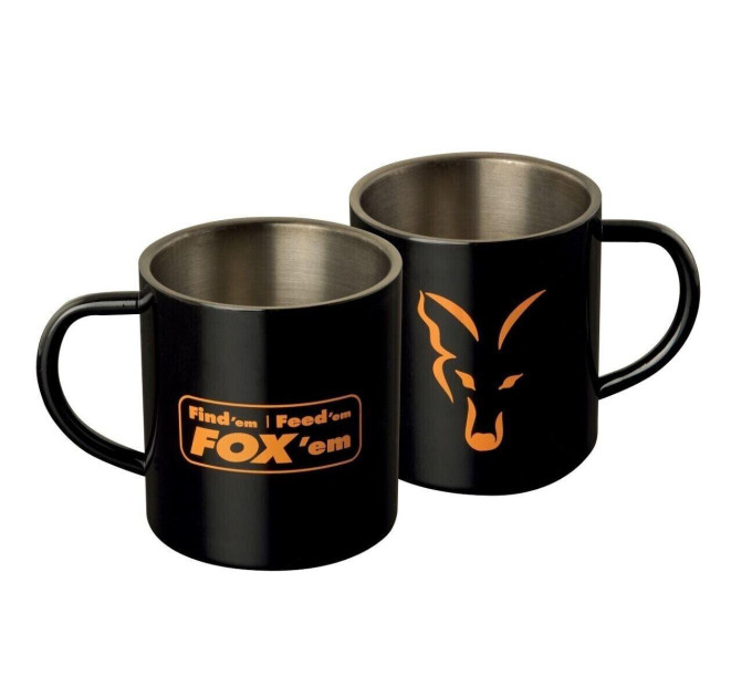 Термокружка FOX Stainless Black XL 400ml Mug