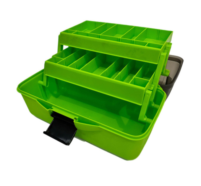 Ящик Eclipse 3020GR Green 2 полки 350x200x190мм