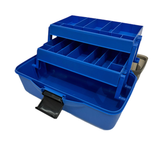 Ящик Eclipse 3030BL Blue 3 полки 410x220x210мм