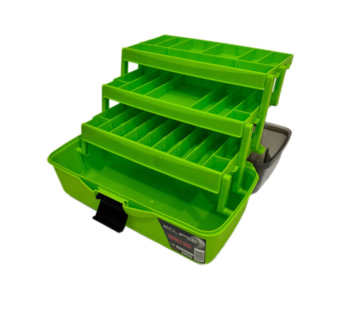 Ящик Eclipse 3030GR Green 3 полки 410x220x210мм