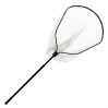 Подсак Breeze HY-160160-QP пятиугольная цельная голова 60 см, кордовая сетка, черная телескоп ручка 1.8m