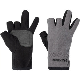 Перчатки Viking Fishing Ice Master Gloves M (fleece) 3 cut finger к:grey-graphite