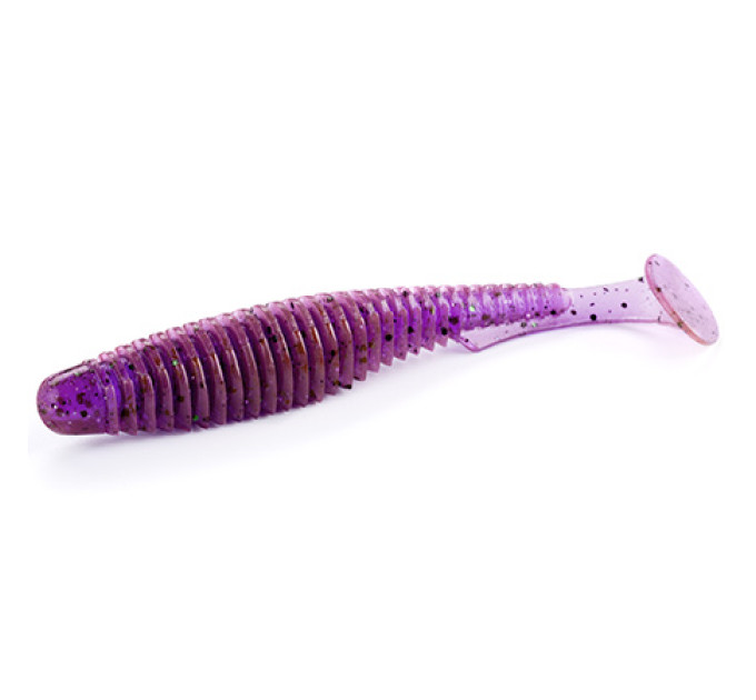 Силікон FishUp U-Shad 3" (9pcs.), #016 - Lox/Green & Black