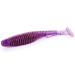 Силікон FishUp U-Shad 3" (9pcs.), #016 - Lox/Green & Black