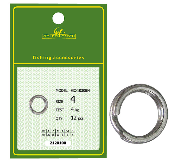 Заводное кольцо GC Split Ring 1030BN №4