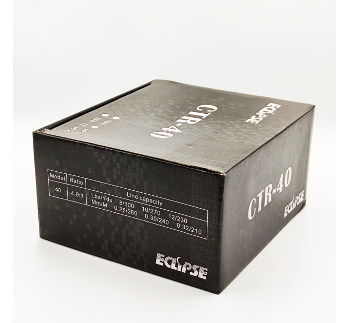 Катушка ECLIPSE CTR NEW 40 4bb метал шпуля