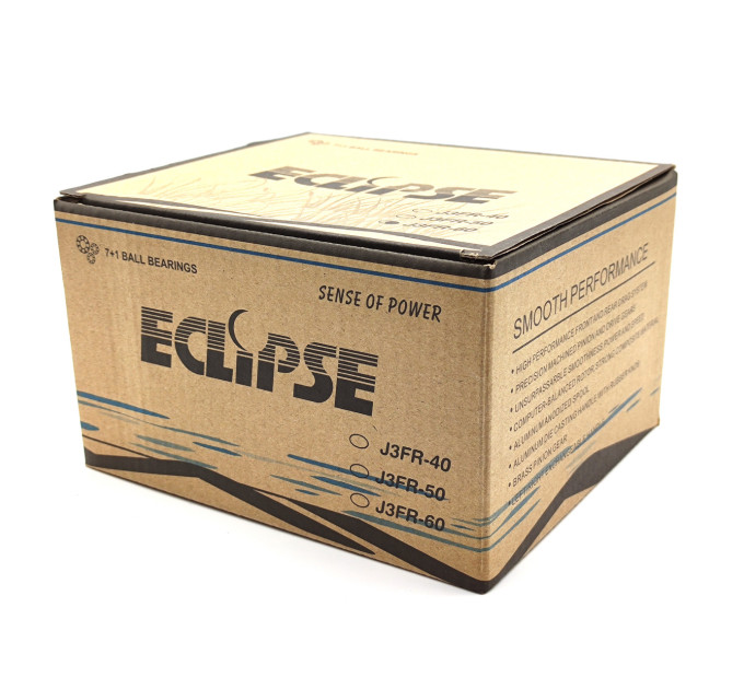 Катушка ECLIPSE J-3FR метал шпуля 6000 7+1bb бейтраннер