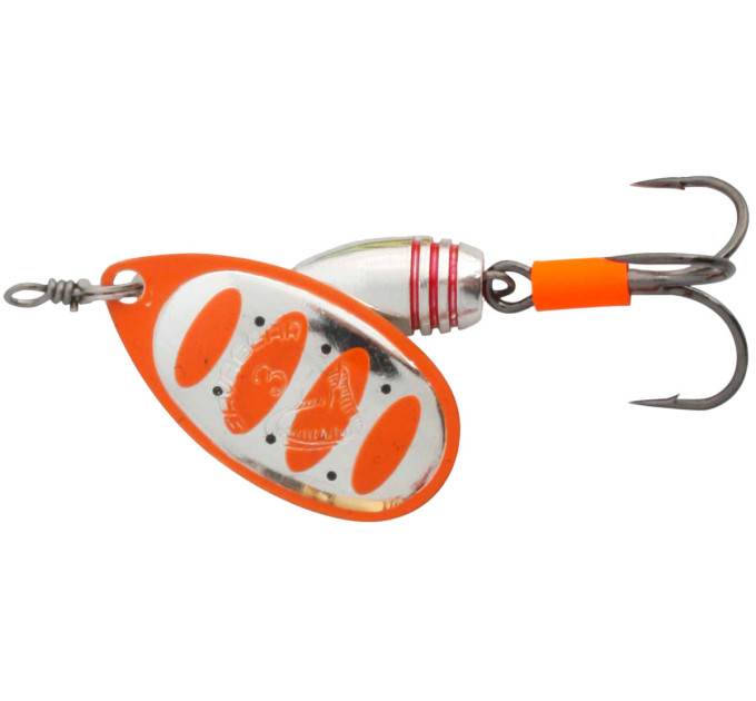 Блешня Savage Gear Rotex Spinner #2 5.5g 04-Fluo Orange Silver