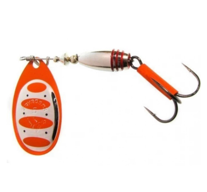 Блешня Savage Gear Rotex Spinner #2 5.5g 04-Fluo Orange Silver