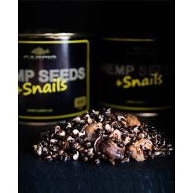 Зерносмесь CARPIO HEMP SEEDS+Snails / Зерна конопли с улиткой, 0.5 л