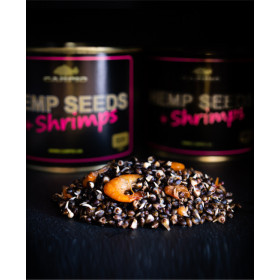 Зерносмесь CARPIO HEMP SEEDS+Shrimps / Зерна конопли с креветкой, 0.5 л