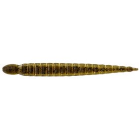 Силикон Keitech Custom Leech 3" (10 шт/уп) ц:101 green pumpkin pp.