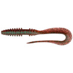 Силикон Keitech Mad Wag Mini 2.5" (12 шт/уп) ц:302 plum green flk.