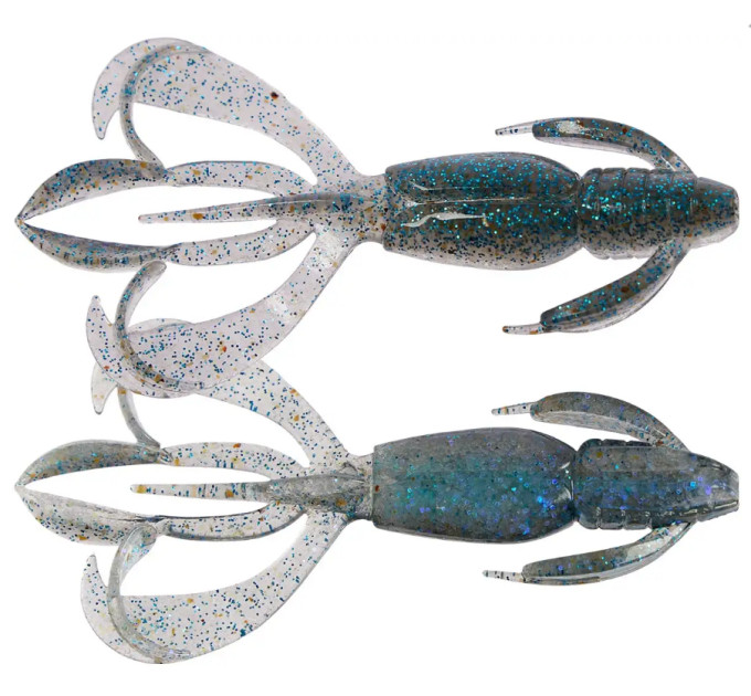 Силикон Keitech Crazy Flapper 2.8" (8 шт/уп) ц:ea#22 electric silver shiner