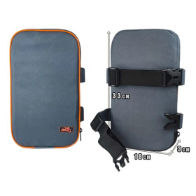 Зимние наколенники на змейке "Grey"