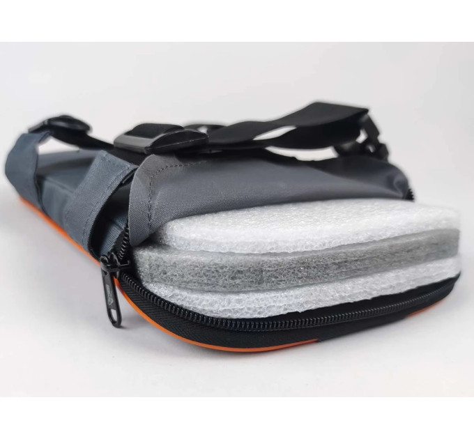 Зимние наколенники на змейке "Grey"