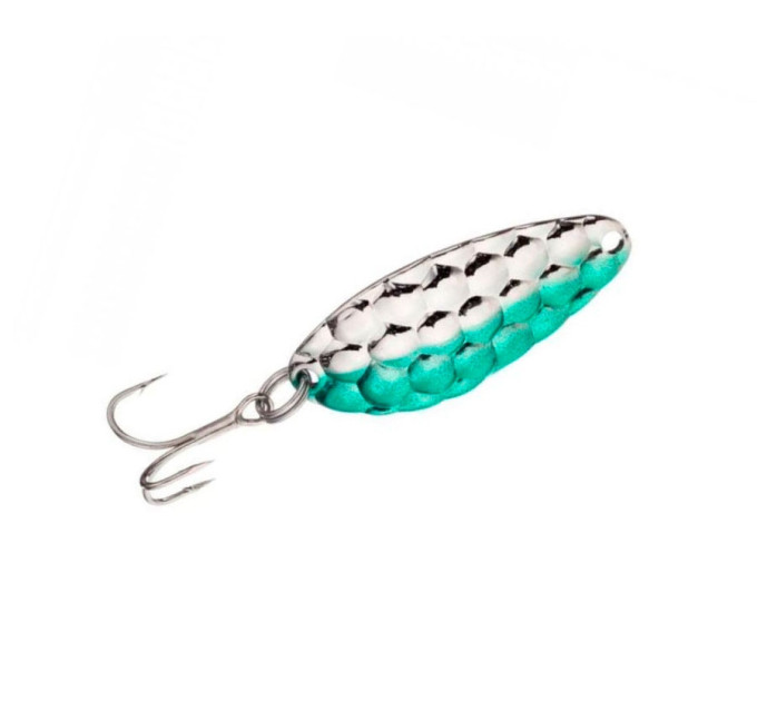 Блешня ACME Little Cleo Diamond 1/4 oz 7g 40mm #HNG Hammered Nickel Green