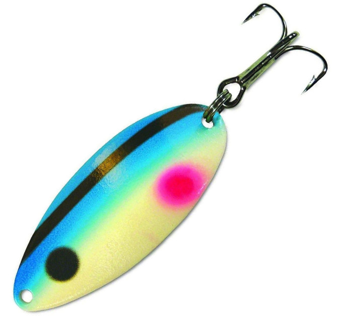 Блесна ACME Little Cleo Super Glow UV 1/3 oz 9,5g 47mm #SG_ BD SG Green Digger