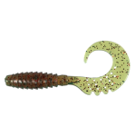 Силикон FishUp Fancy Grub 1" (12pcs.), #019 - Motor Oil/Red