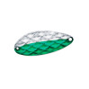Блесна ACME Little Cleo Diamond 2/5 oz 11,5g 53mm #HNG Hammered Nickel Green