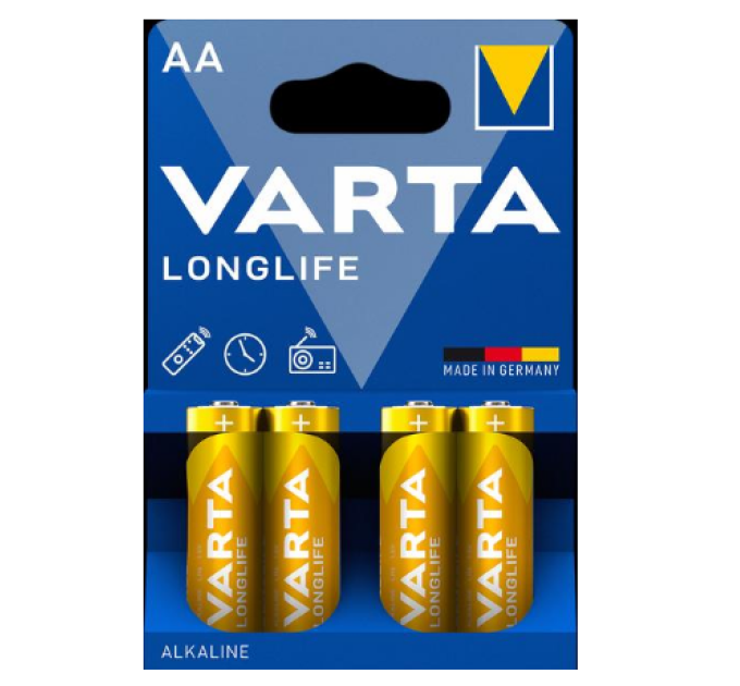 Батарейки Varta Longlife AA/LR6 Alkaline