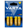 Батарейки Varta Longlife AA/LR6 Alkaline