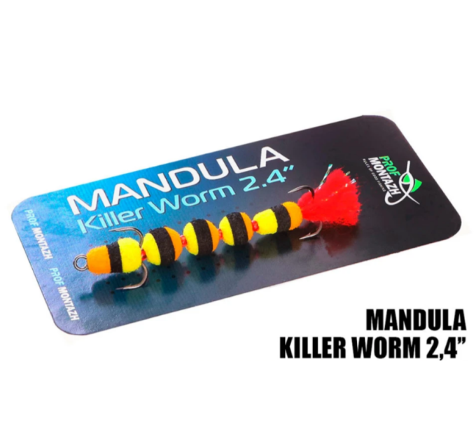Мандула Killer Worm 5 сегментов 2,4" (MK5S905)