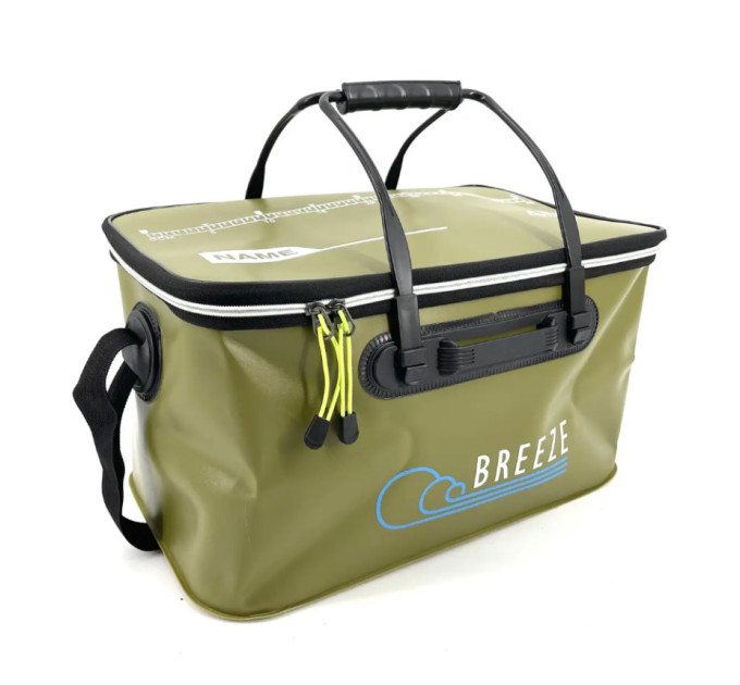 Жерлица 10шт зимняя №1 неоснащенная, катушка со стопором + Сумка EVA 50см зеленая