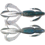 Силикон Keitech Crazy Flapper 2.4" (10 шт/уп) ц:ea#22 electric silver shi