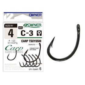 Гачок OWNER Carp Tsuyoshi C3-53263 №04