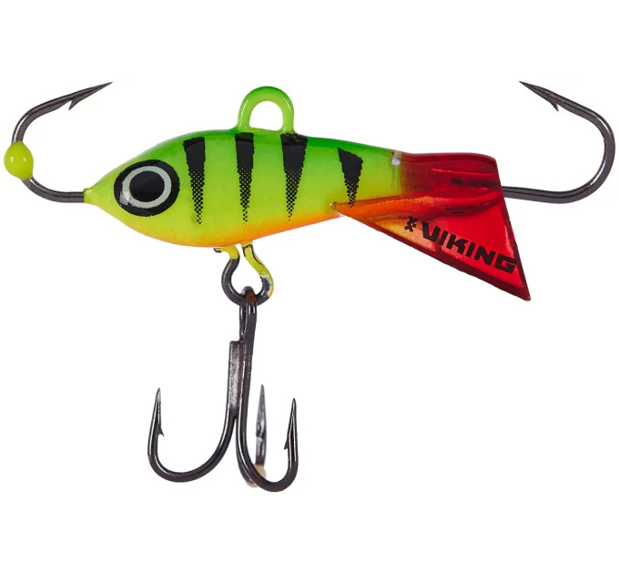 Балансир Viking Fishing Yeti Ice Jig 20mm 3.0g #04 Fire Perch