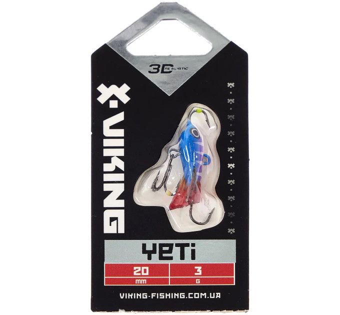 Балансир Viking Fishing Yeti Ice Jig 20mm 3.0g #09 Strange Perch