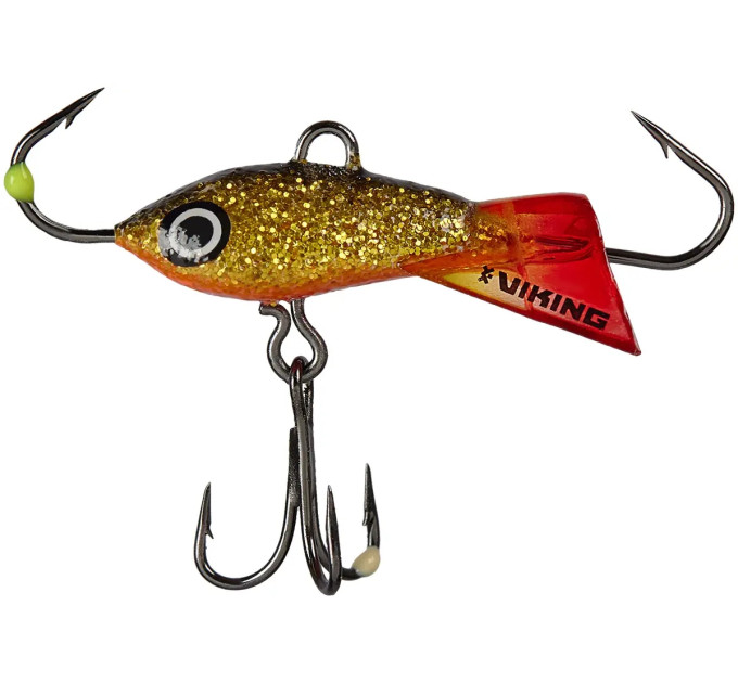 Балансир Viking Fishing Yeti Ice Jig 20mm 3.0g #10 Golden Dark