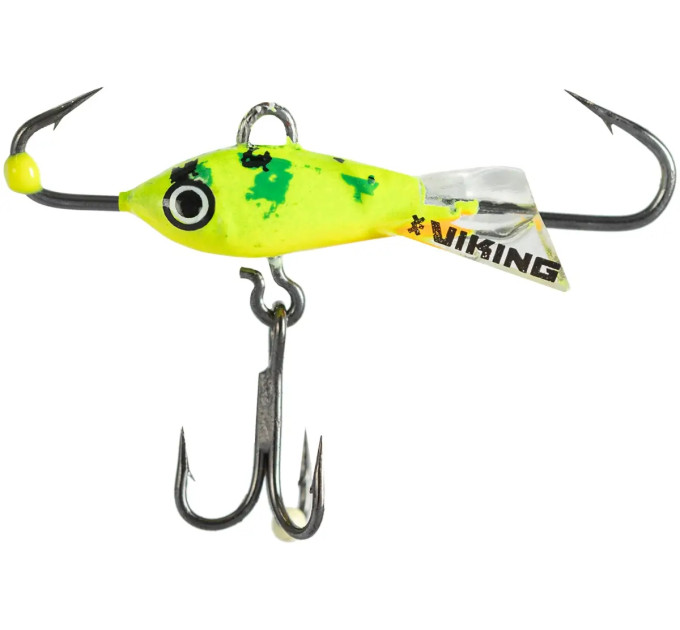 Балансир Viking Fishing Yeti Ice Jig 15mm 1.5g #05 Acid