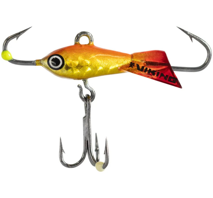 Балансир Viking Fishing Yeti Ice Jig 15mm 1.5g #08 Candle Flame