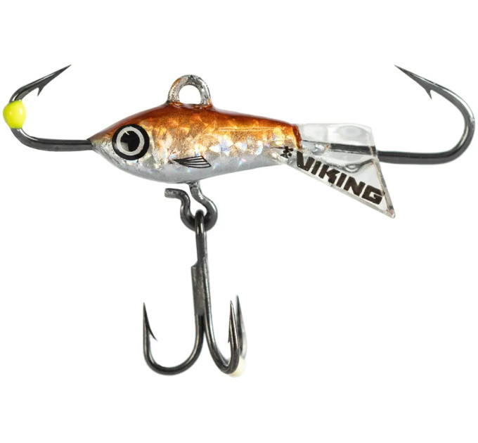 Балансир Viking Fishing Yeti Ice Jig 15mm 1.5g #12 Smoke Anchovy