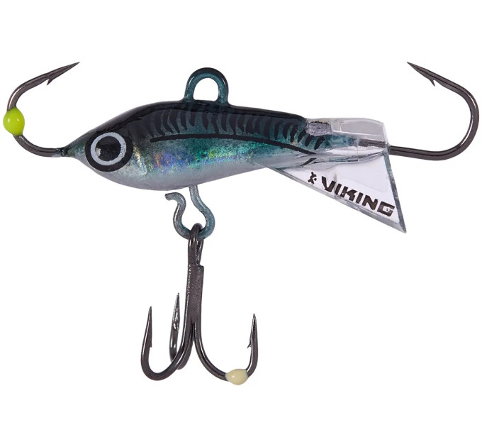 Балансир Viking Fishing Yeti Ice Jig 15mm 1.5g #14 Dark Mackerel