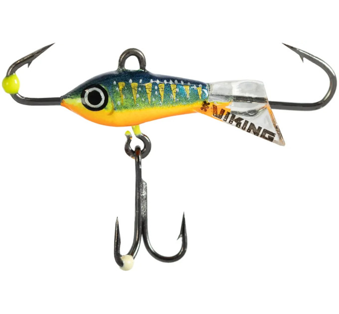 Балансир Viking Fishing Yeti Ice Jig 15mm 1.5g #21 Kingfisher Green