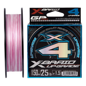 Шнур YGK X-Braid Upgrade X4 150m #0.2/0.07mm 4lb/1.8kg Шнур YGK X-Braid Upgrade X4 150m #0.2/0.07mm 4lb/1.8kg
